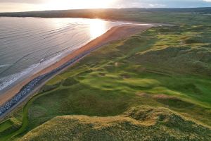 Lahinch 6th Green Beach Aerial